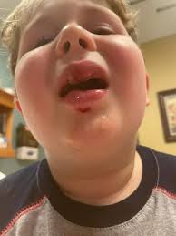 This little boy approximately 2 years old was found last night walking  behind a home here in #Brunswick Deputy Tyler Cooper saved him and took him  to the Police Station but no