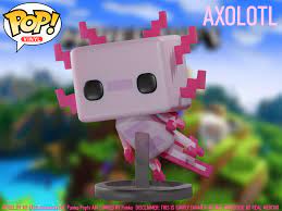 Plush figures are 8 tall, a great size to hold and take on the go. So Since I Can T Post This On R Minecraft This Is The Second Best Place Concept Axolotl Pop Funkopop
