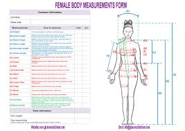 Body Measurement Forms Page Sewing Measurements Measurement Worksheets Body Measurements