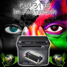 Treiber für samsung clp 315. Samsung Clx 3175 Inkl Neue Toner Im Austausch Ebay