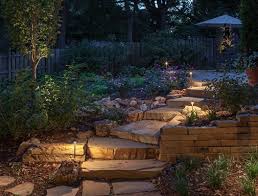 Residential Outdoor Lighting Portfolio Mckay Landscape Lighting Omaha Ne Step Lighting Outdoor Outdoor Landscape Design Diy Outdoor Lighting