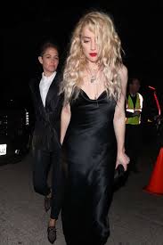 Fendi fall 2019 couture pants. Amber Heard Is Seen Arriving With Her New Girlfriend At 2020 The Oscars Wme Party 07 Gotceleb
