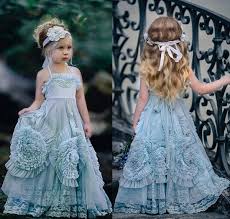2019 Halter Dollcake Flower Girl Dresses Special Occasion For Weddings Ruffled Floor Length Lace Party Communion Dress Toddler Birthday Gown Dress For