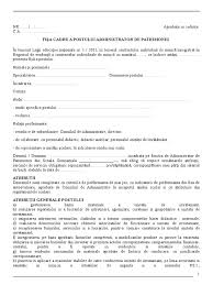 Fisa Post Administrator Plan Anual De Activitate Model