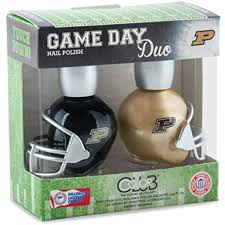 Purdue Boilermakers Game Day Duo Nail Polish Set Purdue University Nail Polish Includes 2 Bottles As Shown C Nail Polish Sets Nail Polish Purdue University