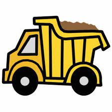Cartoon Clip Art With A Construction Dump Truck Cutout Zazzle Com Cartoon Clip Art Tonka Truck Dump Truck