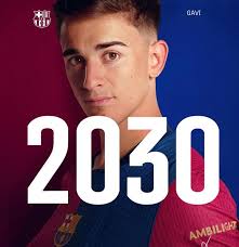GAVI RENUEVA CON EL BARCELONA HASTA 2030!