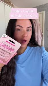 For those who still haven’t tried our Invisi- Lash kit, you need to!  🤪💓@Ellie-Marie showing how easy it is to apply the clusters in style Tres  Chic 🫶 Perfect for those who’s
