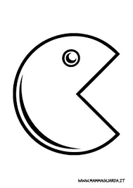 Here's a collection of ghost colouring pages for kids to enjoy at halloween. Pac Man Coloring Page Coloring Home