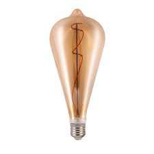 La migliore selezione di prodotti al miglior prezzo disponibile questo lunedì ! L91 8w Lampadine Decorative Lampada Led 8w Attacco Grosso E27 Ampolla A Punta St130 Con Filamento L91 8w