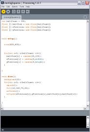 Can you find and fix them all? Processing Tutorial 4 Arrays