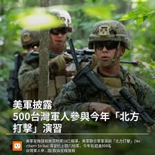 美軍披露500台灣軍人參與今年「北方打擊」演習】 #美軍#台灣軍人#北方打擊演習#軍事演習#圖