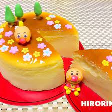 アンパンマンのスフレチーズケーキ レシピ 食べ物のアイデア 料理 レシピ レシピ