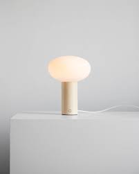 Mushroom Table Lamp Lamp Glass Diffuser Table Lamp