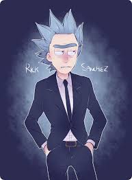 Suit Rick Rick And Morty Rick I Morty Morty