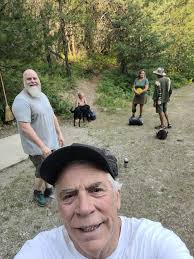 Tree damage at Highwater disc golf course maintenance