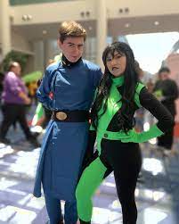 Not what characters and couples i like. Kim Possible Shego Jumpsuit Cosplay Costume In 2021 Cute Couples Costumes Kim Possible Costume Couples Costumes