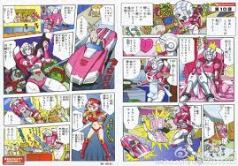 Scans of Transformers Legends ladybots pack-in comics, by Hayato Sakamoto  – @eabevella on Tumblr