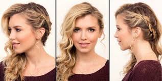 abendfrisuren selber machen geflochten seitlich locken lange haare evening hairstyles curls for long hair hair styles