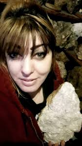 Stone from Swift River in Byron, Maine, with Detailed Characters