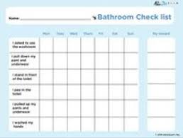 How To Use The Themed Bathroom Chart Toilet Training Tips