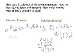 Situation Vs Solution Equations Expression Math Grade 4 Math Expressions Math Problem Solving Teaching Fun