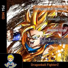 Dragon ball fighterz (pronounced fighters) is a 2.5d fighting game, simulating 2d, developed by arc system works and published by bandai namco entertainment.based on the dragon ball franchise, it was released for the playstation 4, xbox one, and microsoft windows in most regions in january 2018, and in japan the following month, and was released worldwide for the nintendo switch in september. Dragon Ball Fighterz Ps4 Mod Max Zeni Z Coin All Characters Lvl 100 Ebay