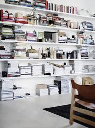To download this small wall mounted bookshelf in high resolution, right click on the image and choose save image and then you will get this image about small wall you can see another items of this gallery of 25 unique minimalist bookshelf designs to make your home perfect below. Space Saver Swap Out Bookcases For Built In Shelving Apartment Therapy
