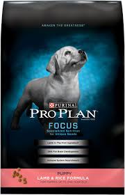 Purina Pro Plan Focus Puppy Lamb Rice Formula Dry Dog Food 18 Lb Bag