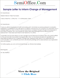 Due to (mention reason) he/she is not been able to continue his/her work with our organization (mention organization name). Letter To Inform Suppliers Of Change Of Company Change Of Ownership Announcement Letter
