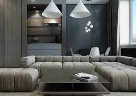 We offer gorgeous living room furniture sets in different styles and colors so it's easy to find your perfect match. Black And Grey Living Room Ideas Modern Home Interiors In Dark Tones Deavita