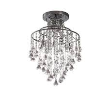 Ideal for lounges, dining rooms, hallways and. 4 Light Semi Flush Mount Semi Flush Flush Mount Crystal Prisms