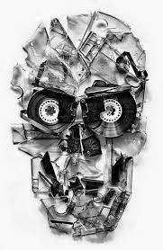 joystick80 skull skull design skull art
