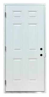 Mastercraft 90 Minute Primed Steel 6 Panel Adjustable Steel Frame Fire Door System At Menards