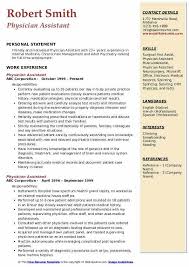 Use our writing tips and physician assistant resume sample to help you put together a convincing job application. Medical Assistant Sample Resume Physician Objective Examples Template Hudsonradc