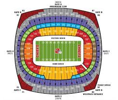 arrowhead stadium map from seatingchartview 10 nicerthannew