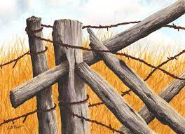 Check out our barbed wire fence selection for the very best in unique or custom, handmade pieces from our garden decoration shops. Your Fence And Barbed Wire Are Wonderful Description From Stampndesign Blogspot Com I Searched For This On Bing Com Old Fences Fence Paint Painted Wood Fence