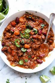 Slow Cooker Turkey And Sweet Potato Chili With Quinoa Foodiecrush Com Slowcooker Slow Cooker Turkey Chili Slow Cooker Chili Recipe Turkey Sweet Potato Chili