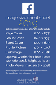 social media cheat sheet 2019 must have image sizes