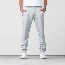 Fila Men Tadeo Tape Sweat Pants Light Grey Melange Bros