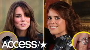 Her shoes are jimmy choo. Why Princess Eugenie S Engagement Ring Is More Rare Than Kate Middleton S Youtube