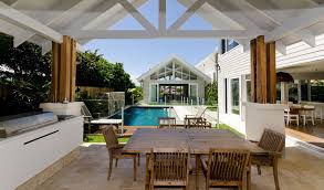 If you are planning to build a new house chances are you've consider a wide range of aspects and elements about the interior of your home from efficiency and comfort to form and function. Poolside Living In Contemporary Seaside Home