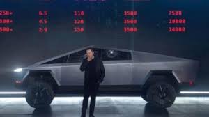Watch the $39,900 bulletproof truck's full reveal presentation. Tesla Cybertruck Bookings Reach 2 00 000 Units