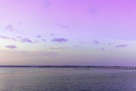 Lake Landscape With Jetty By Violet Sky At Sunset The Coastal Lake Tuggerah Au Affiliate Sunset Sky Lake Coastal Lake Landscape Landscape Sunset