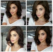 Anne Curtis Short Curly Hair Curly Hair Problems Curly Hair Long Bob Haute Hair