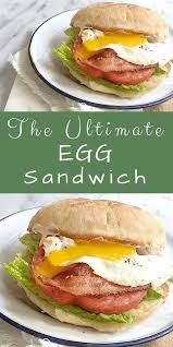 Ultimate Egg Sandwich Recipe Healthy Breakfast Recipes Egg Sandwiches Sandwiches
