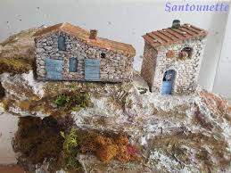 Realisation D Une Creche Par Module Partie 2 Un Flanc De Montagne Santons Et Creches De Provence En 2020 Bricolage Creche De Noel Creches Creche