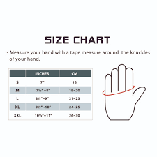 Nomex Flight Gloves Size Chart Best Picture Of Chart