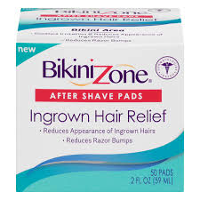 This commonly occurs in shaved skin, especially those with tightly curling hair. Save On Bikini Zone After Shave Pads Ingrown Hair Relief Order Online Delivery Giant