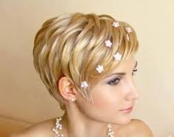Brides Hairstyles For Short Hair In 2020 Short Hair Bride Short Wedding Hair Short Hair Styles 2014